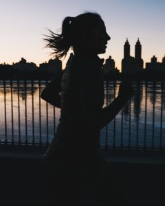 Trail Running at Night