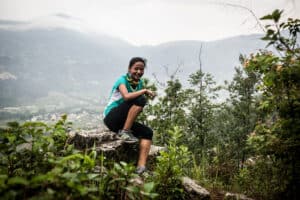 mental benefits of connecting with nature in trail running