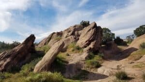 vazquez rocks, nature, california