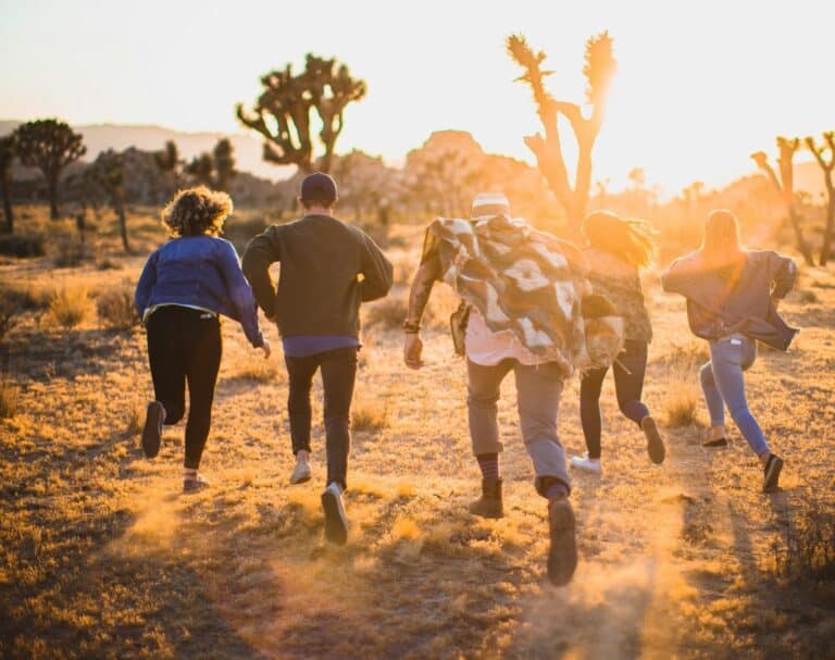 encouragement and support in trail running groups