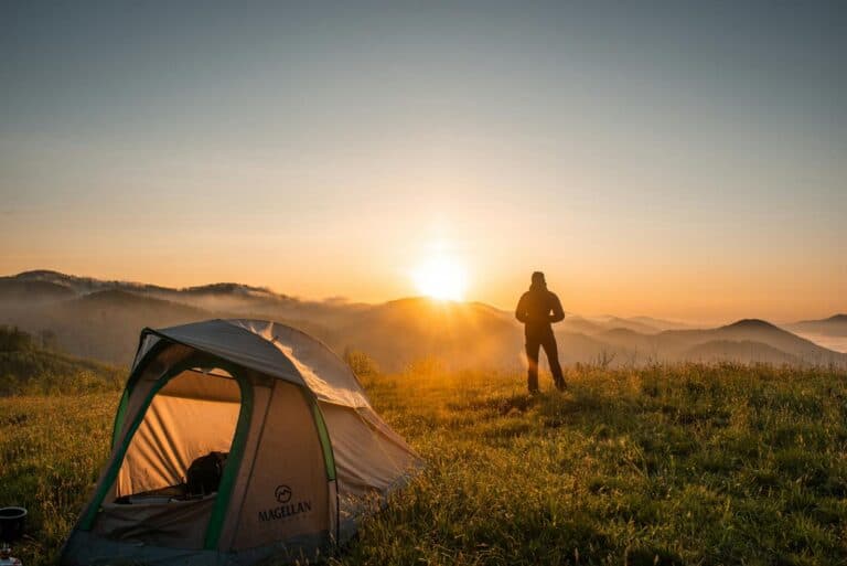 solo camping adventures for trail runners