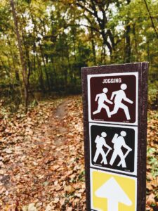 importance of following trail signage