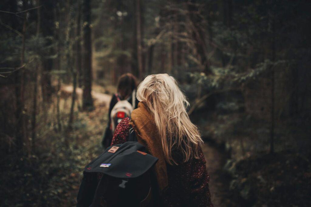 trail hikers